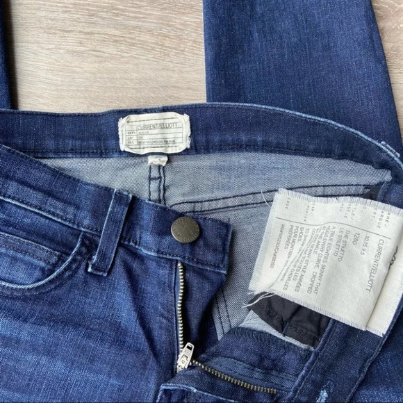 Current/Elliott Stiletto Released Hem Skinny Jeans - Picture 10 of 15